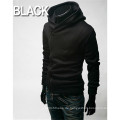 Fashion Designed Polyester Winter Collared Zip Pullover